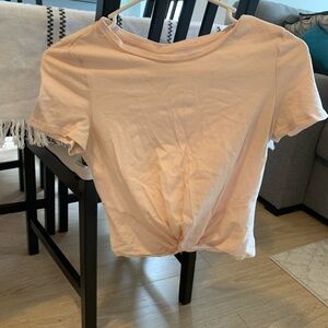 H&M shirt with tie in front